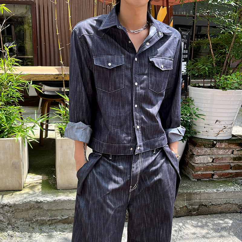 Workwear Denim jacket and casual suit