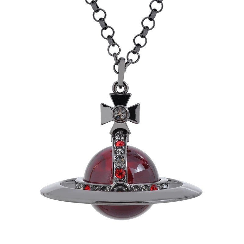 Titanium and steel necklace