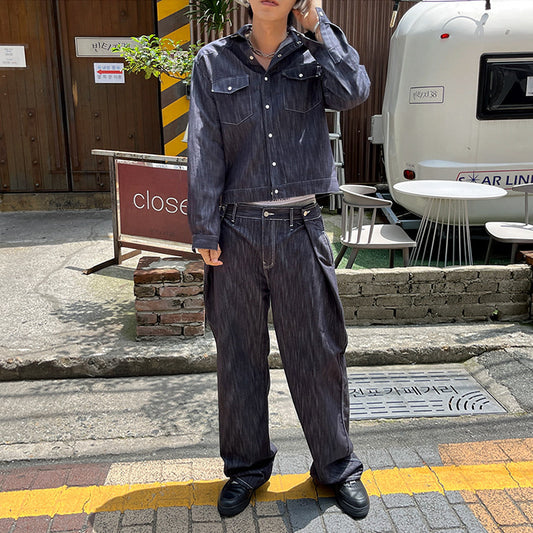 Workwear Denim jacket and casual suit