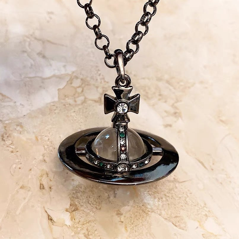 Titanium and steel necklace