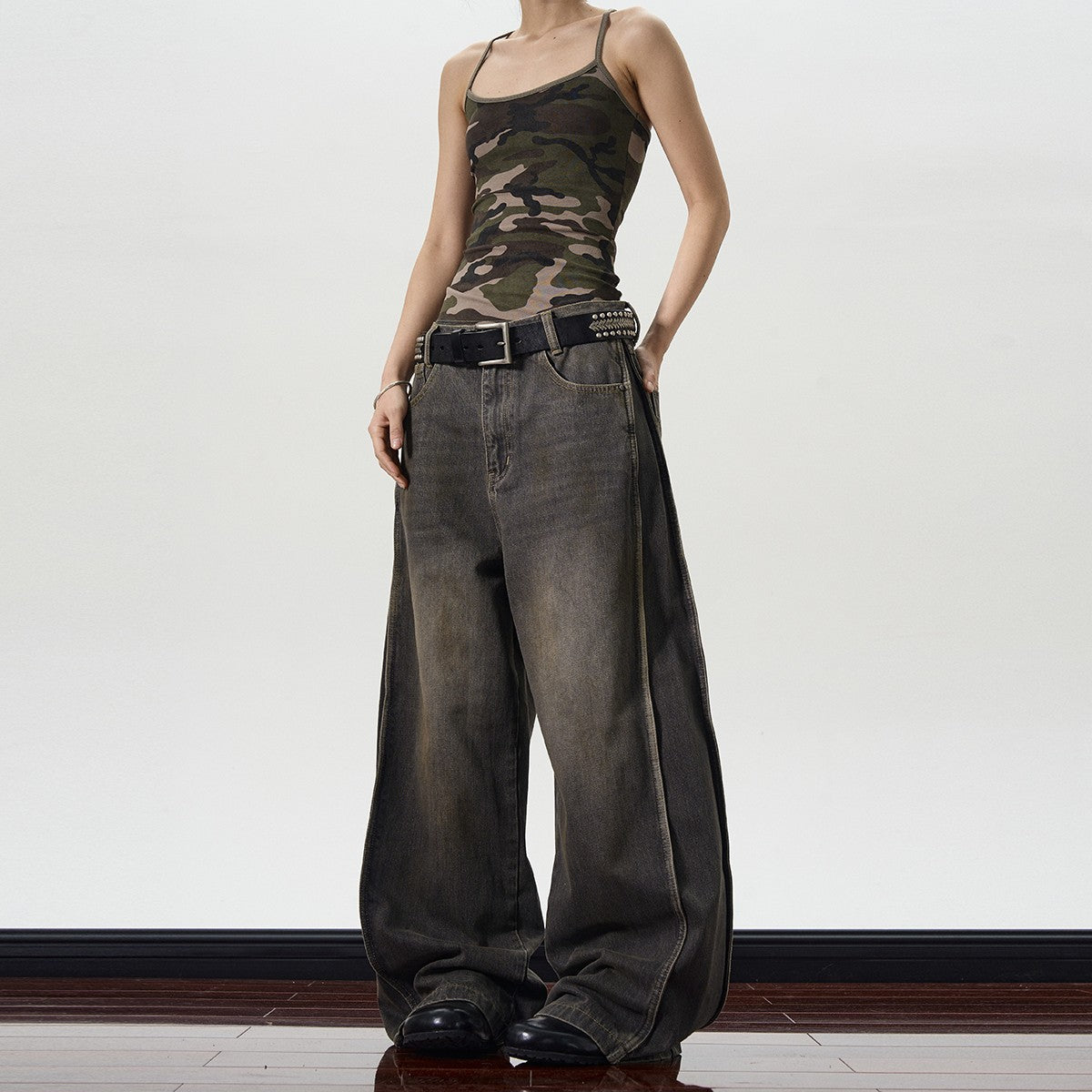 Straight High Waist Jeans