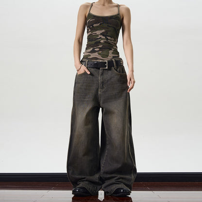 Straight High Waist Jeans