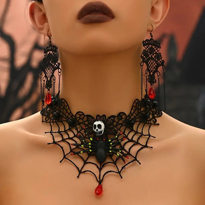 gothic necklace set