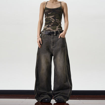 Straight High Waist Jeans