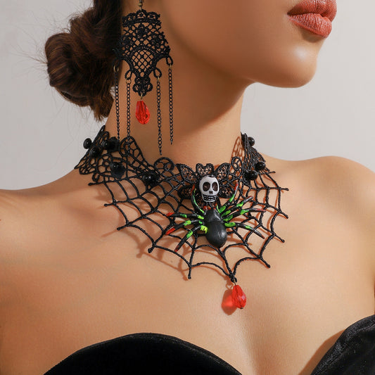 gothic necklace set