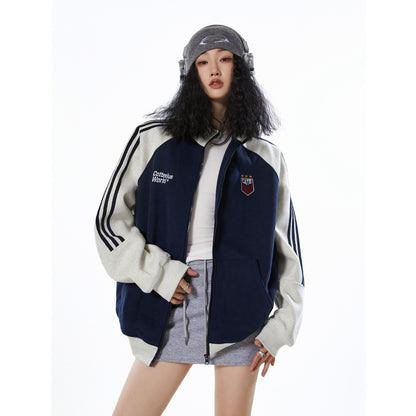 Retro Baseball Jacket for Women