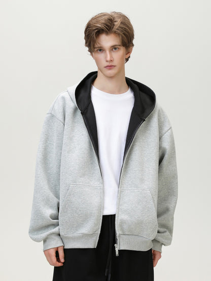 Hooded Sweatshirt Men's Loose Cardigan Jacket
