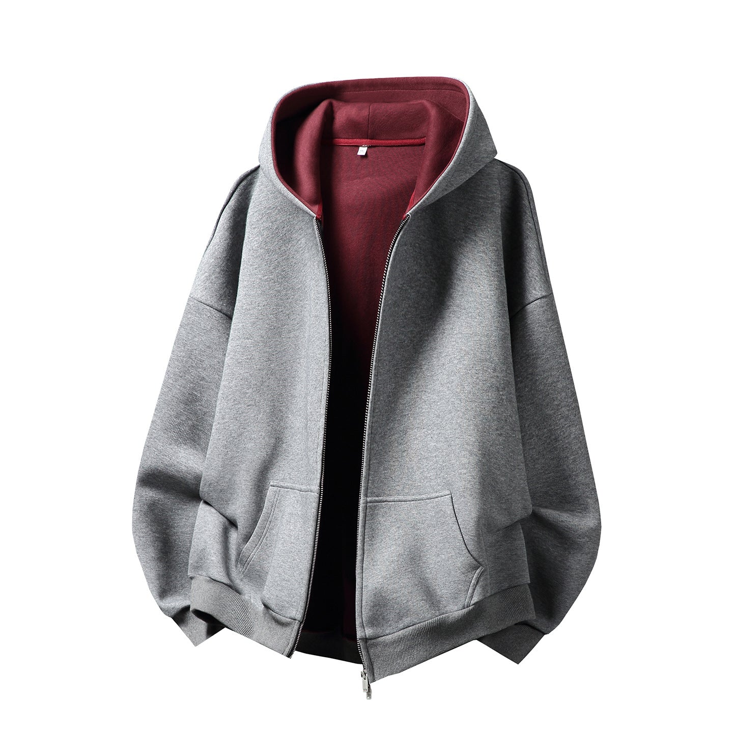 Hooded Sweatshirt Men's Loose Cardigan Jacket