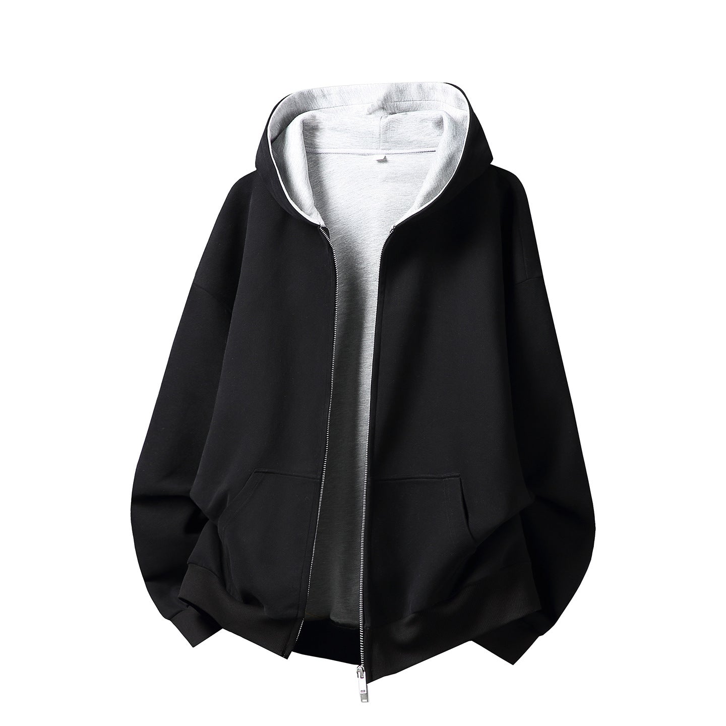 Hooded Sweatshirt Men's Loose Cardigan Jacket