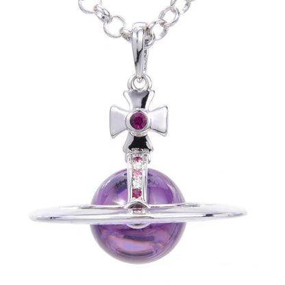 Titanium and steel necklace