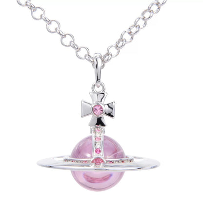 Titanium and steel necklace