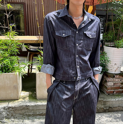 Workwear Denim jacket and casual suit