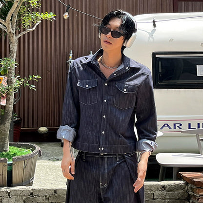 Workwear Denim jacket and casual suit