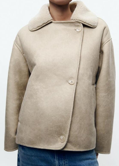 Double-Sided Fur Jacket