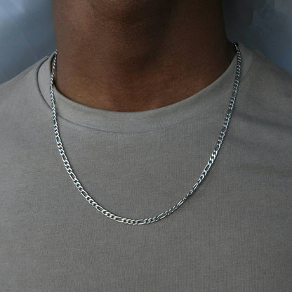 Metal Punk Chain Necklace for Men