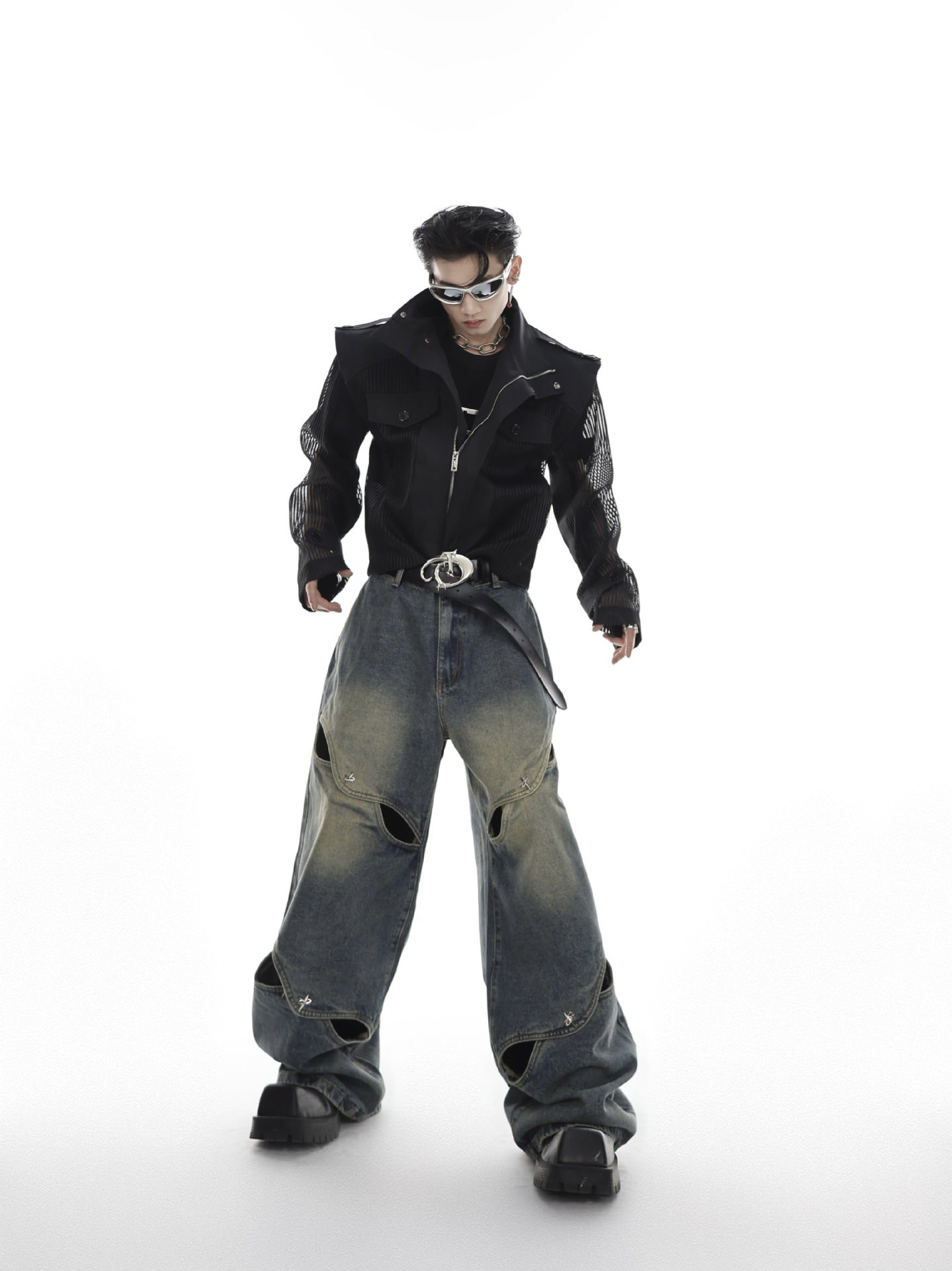 Men's high street jeans