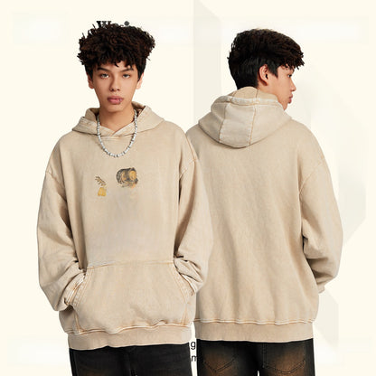 Large Size Loose Casual Hoodie Trendy