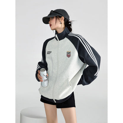 Retro Baseball Jacket for Women