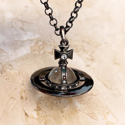 Titanium and steel necklace