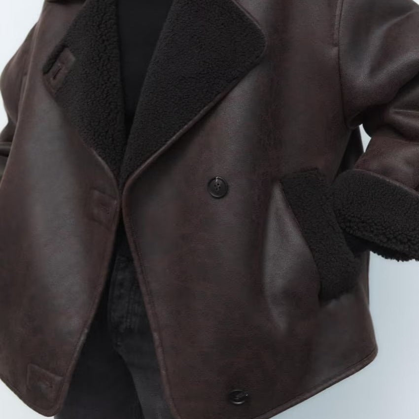 Double-Sided Fur Jacket