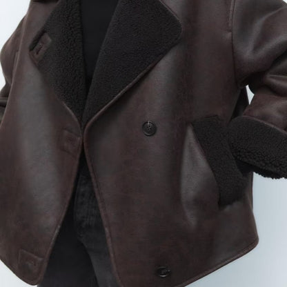 Double-Sided Fur Jacket