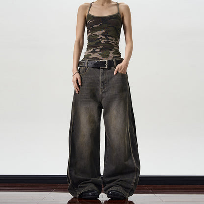 Straight High Waist Jeans