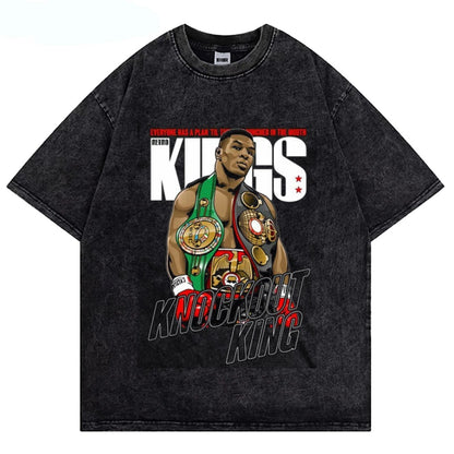 Mike Tyson Vintage Boxing Cotton T-Shirt