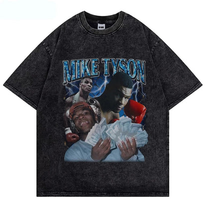 Mike Tyson Vintage Boxing Cotton T-Shirt