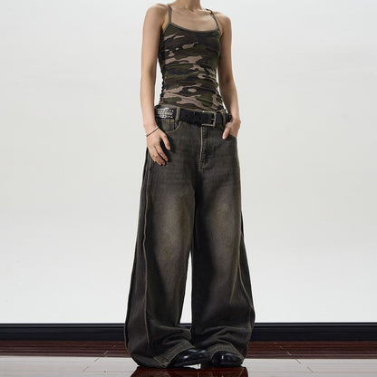 Straight High Waist Jeans